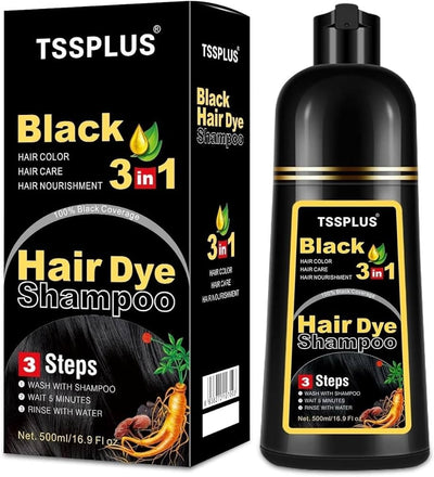 Shampooing Disaar pour avoir des cheveux noirs.