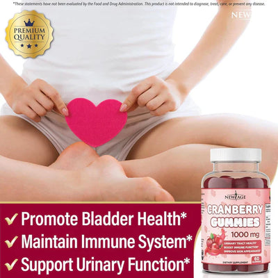 Gummies Canneberge pour eliminer les infections .
